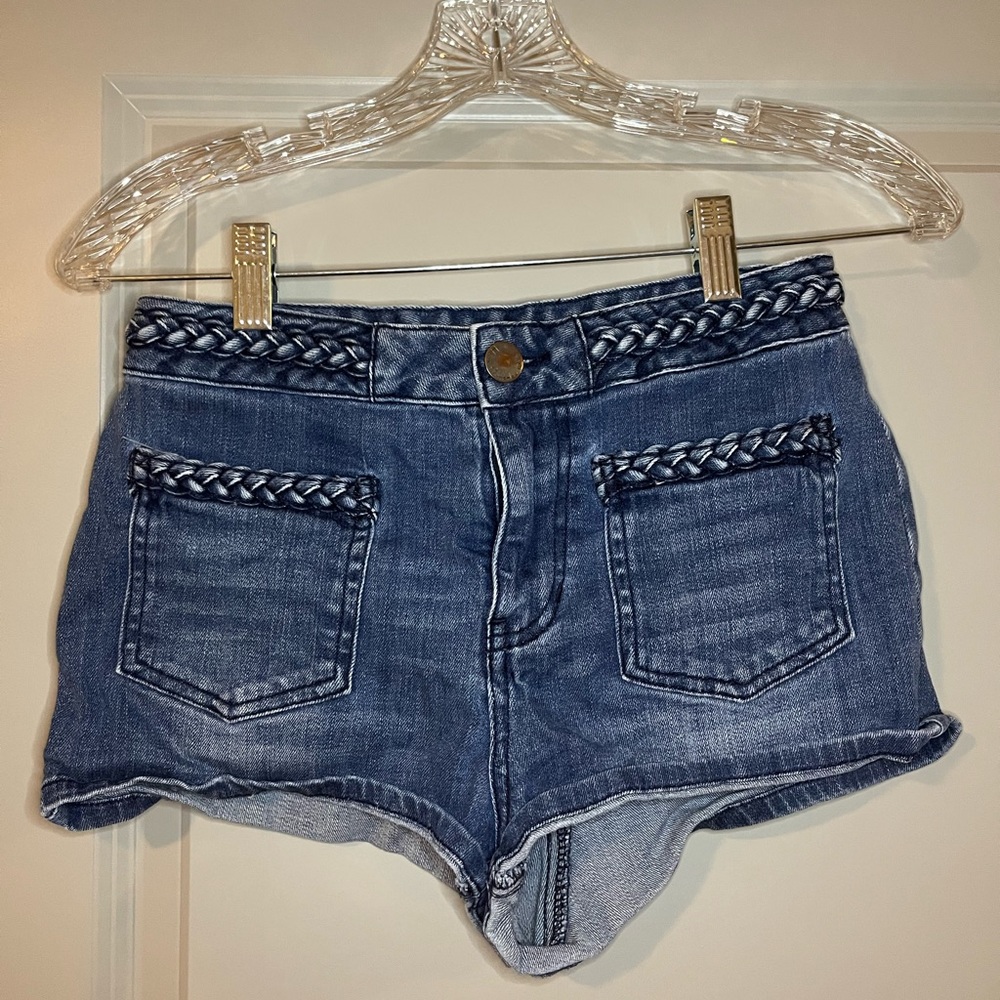 House of Harlow 1960 denim shorts size 27